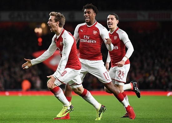 阿森纳横扫乌克兰，迪马利亚关键制胜